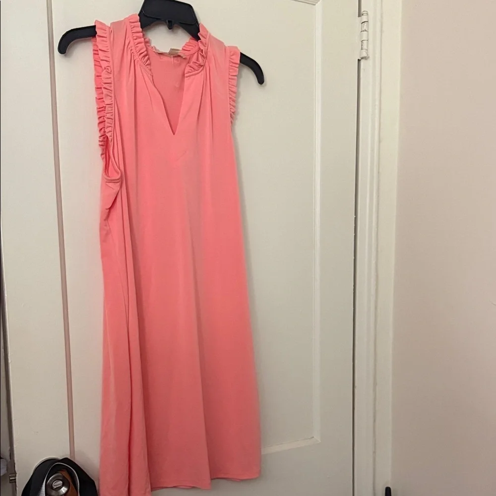 NWOT Michael Kors Elegant Pink Sleeveless  Dress size L